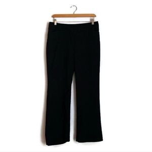 LOFT Black Trouser Pants Size 8p